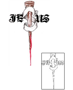 Jesus Tattoo Religious & Spiritual tattoo | CHF-00333