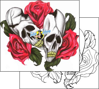Skull Tattoo horror-skull-tattoos-chump-change-chf-00399
