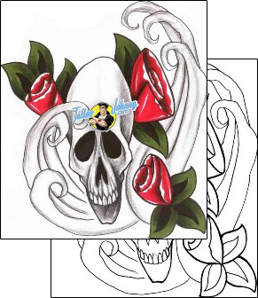 Skull Tattoo horror-skull-tattoos-chump-change-chf-00401