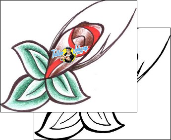 Flower Tattoo plant-life-flowers-tattoos-chump-change-chf-00408