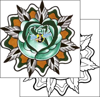 Flower Tattoo plant-life-flowers-tattoos-chump-change-chf-00410