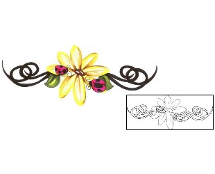 Daisy Tattoo Specific Body Parts tattoo | CHF-00420