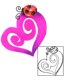 Ladybug Tattoo For Women tattoo | CHF-00429