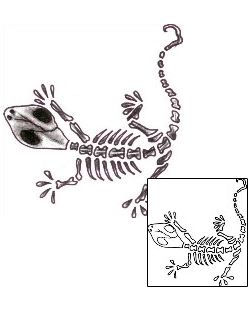 Lizard Tattoo Reptiles & Amphibians tattoo | CHF-00436
