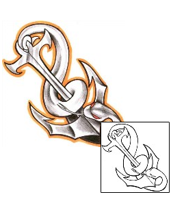 Anchor Tattoo Horror tattoo | CHF-00496