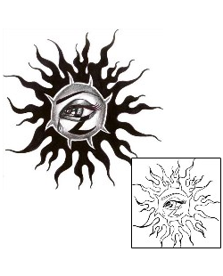 Sun Tattoo Tattoo Styles tattoo | CHF-00523