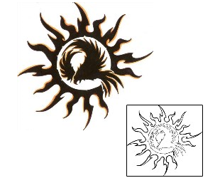 Sun Tattoo Tattoo Styles tattoo | CHF-00552