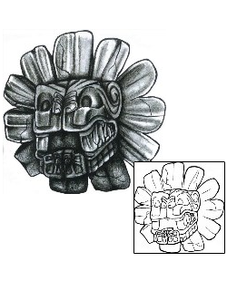 Aztec Tattoo Ethnic tattoo | CHF-00568