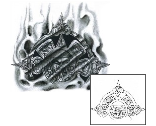 Aztec Tattoo Ethnic tattoo | CHF-00570
