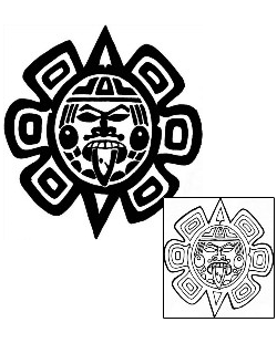 Aztec Tattoo Tattoo Styles tattoo | CHF-00572