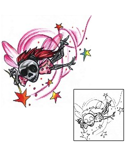 Skull Tattoo Adele Fairy Tattoo