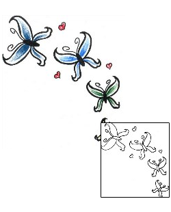 Butterfly Tattoo For Women tattoo | CHF-00602