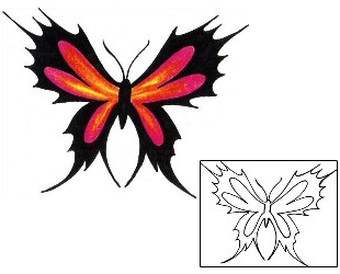 Butterfly Tattoo For Women tattoo | CHF-00606