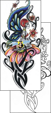 Woman Tattoo fantasy-tattoos-chump-change-chf-00615