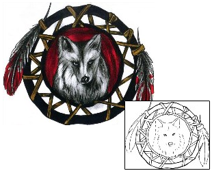 Dreamcatcher Tattoo Miscellaneous tattoo | CHF-00650