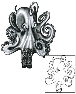Octopus Tattoo Horror tattoo | CHF-00653