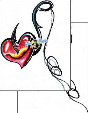 Heart Tattoo for-women-heart-tattoos-chump-change-chf-00662