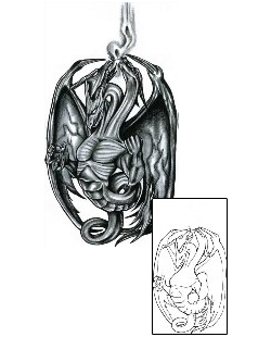 Dragon Tattoo Mythology tattoo | CHF-00670