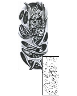 Picture of Horror tattoo | CHF-00679