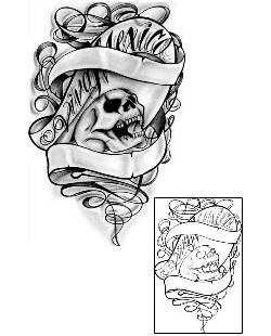 Skull Tattoo Miscellaneous tattoo | CHF-00721