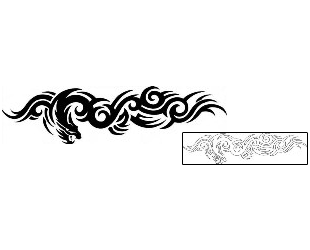 Dragon Tattoo Specific Body Parts tattoo | CIF-00016