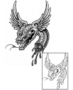 Reptile Tattoo Tattoo Styles tattoo | CIF-00023