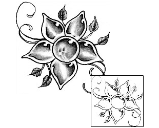 Picture of Plant Life tattoo | CIF-00059
