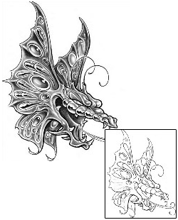 Dragon Tattoo Mythology tattoo | CIF-00082