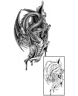 Dragon Tattoo Mythology tattoo | CIF-00096