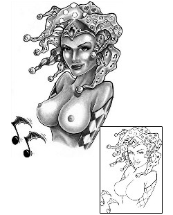 Breast Tattoo Mythology tattoo | CIF-00097