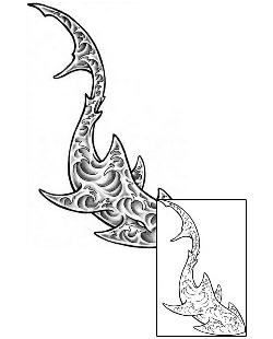 Shark Tattoo Marine Life tattoo | CIF-00107