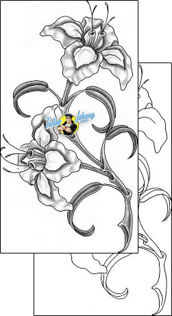 Flower Tattoo plant-life-flowers-tattoos-corey-miller-cif-00109