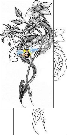 Dragon Tattoo fantasy-tattoos-corey-miller-cif-00116