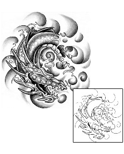 Dragon Tattoo Mythology tattoo | CIF-00124