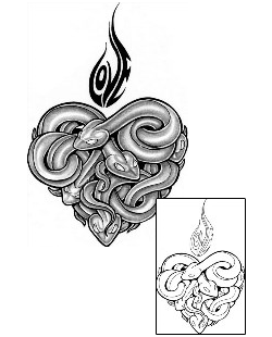 Snake Tattoo Reptiles & Amphibians tattoo | CIF-00138
