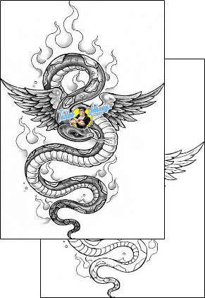 Fantasy Tattoo snake-tattoos-corey-miller-cif-00168