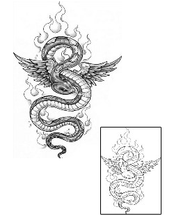 Reptile Tattoo For Women tattoo | CIF-00168