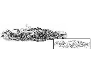 Dragon Tattoo Mythology tattoo | CIF-00170