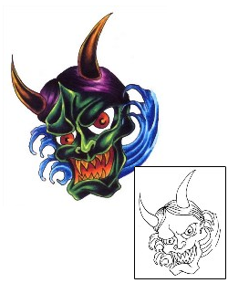 Evil Tattoo Horror tattoo | CKF-00009