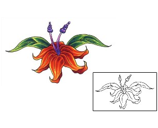 Hibiscus Tattoo Plant Life tattoo | CKF-00014