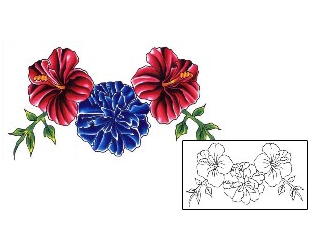 Peony Tattoo Specific Body Parts tattoo | CKF-00023