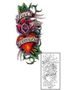 Picture of Love Thy Family Tattoo