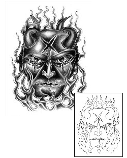 Devil - Demon Tattoo Miscellaneous tattoo | CKF-00032
