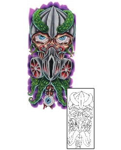 Mask Tattoo Miscellaneous tattoo | CKF-00063
