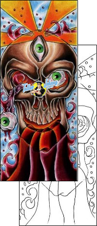 Horror Tattoo horror-tattoos-caveman-kyle-ckf-00064