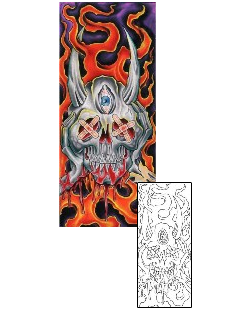 Fire – Flames Tattoo Miscellaneous tattoo | CKF-00066