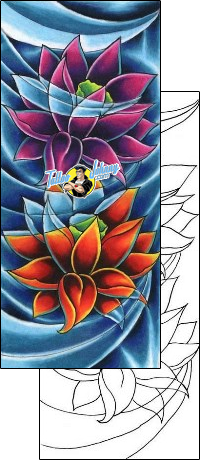Flower Tattoo plant-life-flowers-tattoos-caveman-kyle-ckf-00067