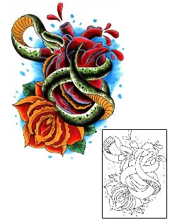 Reptiles & Amphibians Tattoo Tattoo Styles tattoo | CLF-00046