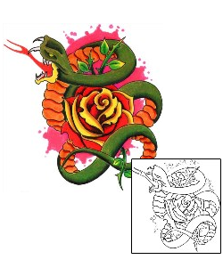 Rose Tattoo Tattoo Styles tattoo | CLF-00055
