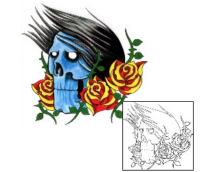 Skull Tattoo Tattoo Styles tattoo | CLF-00057